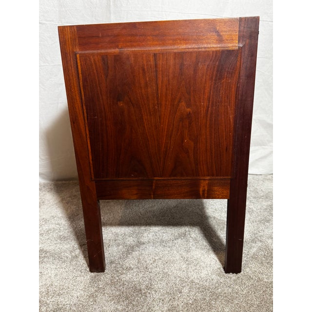 1960s 1960s Attributed to Jack Cartwright for Founders Walnut Nightstands With Slate Top, A Pair For Sale - Image 5 of 12