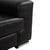 Modern Loft Leather Corner Sofa in Black by Ewald Schillig For Sale - Image 3 of 18