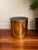 Gold 1970s Paul Mayen for Habitat Architectural Supplements Mirrored Gold Drum Cylinder Planter For Sale - Image 8 of 8
