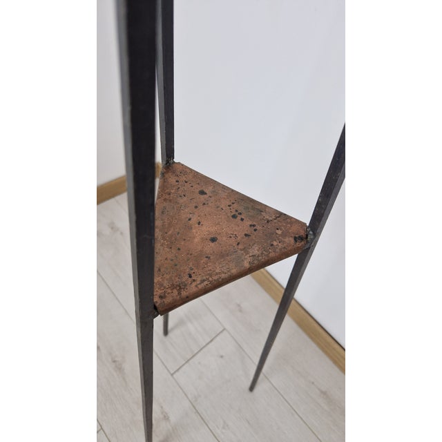 Iron and Bronze Candlestick by Alberto Giacometti, 1970s For Sale - Image 12 of 14