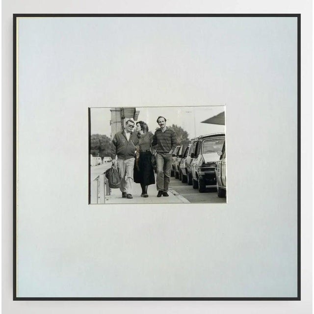 1980s Framed Original Black & White Photography From the Movie "Las Aventuras De Pepe Carvalho" For Sale - Image 6 of 11
