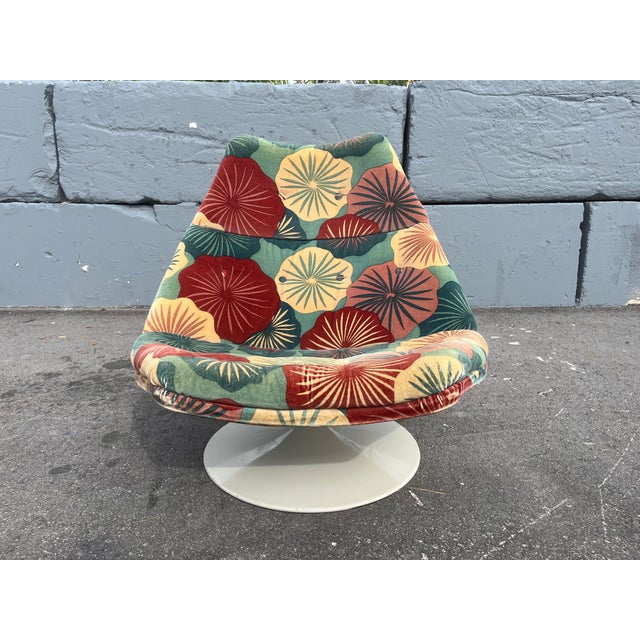 One Mid Century F588 Lounge Chair Attributed to Geoffrey Harcourt for Artifort, 1970s For Sale - Image 11 of 12