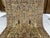 Sultani Pineapple Floral Wool Rug in Gray and Burgundy, 4'10" X 6'5" For Sale - Image 6 of 15