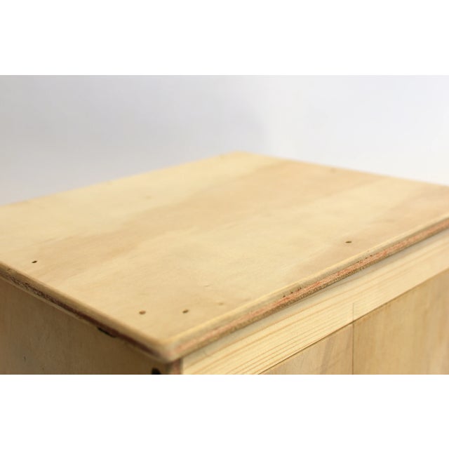 Beige Ming Modern Mini Cabinet For Sale - Image 8 of 12