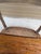 Vintage Two Tier Oval Glass Wood Woven Cane End Table Mid Century Neoclassical. For Sale - Image 13 of 13