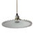 French White Opaline Glass “Frill” Pendant Light, 1930s For Sale