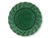 Antique English Green Majolica Plates, Set of 10 For Sale - Image 4 of 4