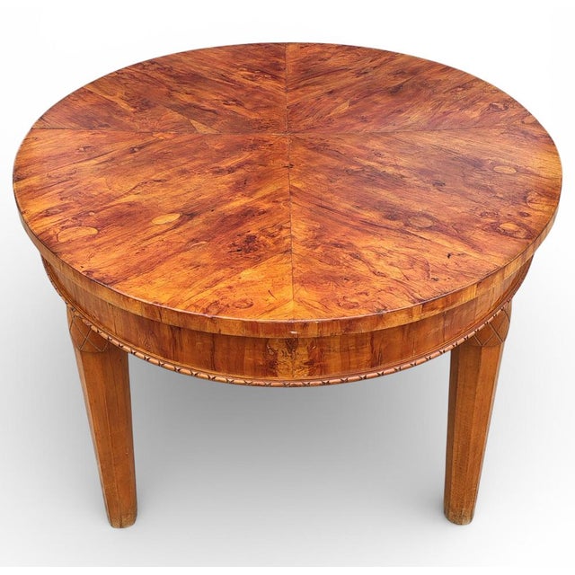 Extendable Italian Walnut Dining Table, 1800s For Sale - Image 4 of 15