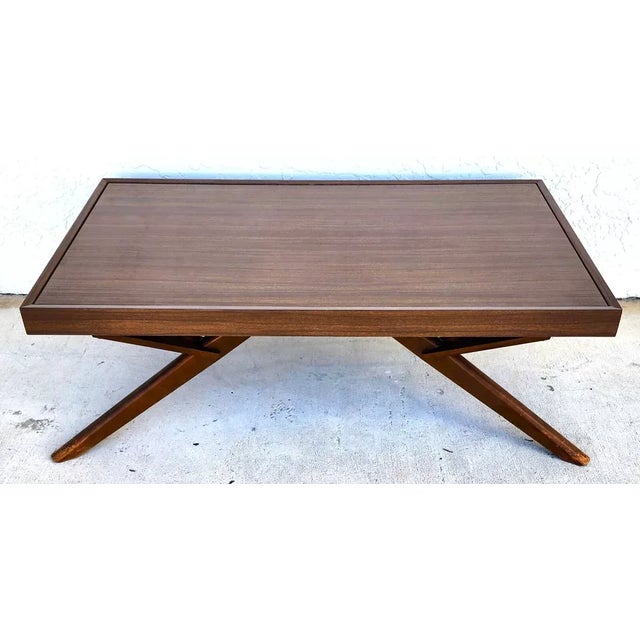 Mid-Century Modern Vintage MCM Coffee Converts to Dining Table by Castro Convertible For Sale - Image 3 of 12