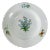 19th Century German Meissen Floral Bowl With Cancelled Mark For Sale