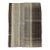 Galerie Shabab Collection Mid-20th Century Turkish Tribal Kilim Room Size Carpet in Charcoal and Brown For Sale