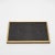 Modern Rectangular Tray in Black Shagreen With Bronze Patina Brass Insert by Kifu Paris For Sale - Image 3 of 7