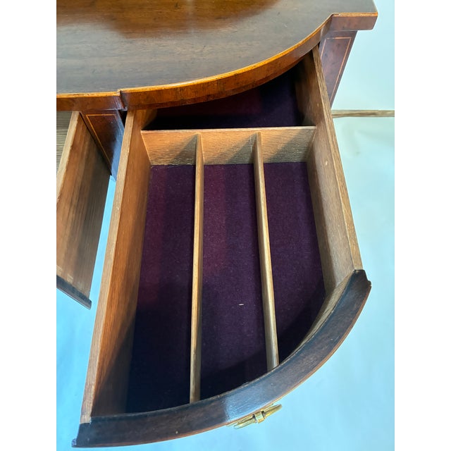 Baker Furniture Company 1970s Mahogany Inlayed Sideboard by Baker For Sale - Image 4 of 13