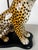 Brown Mid Century Ceramic Leopard Lamp For Sale - Image 8 of 12