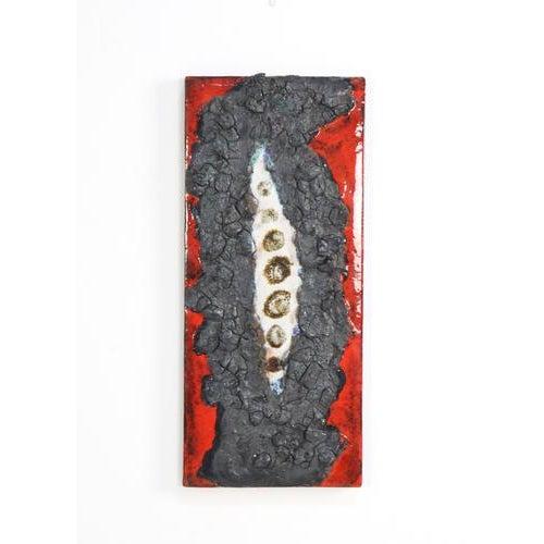 Ceramic 768/1 Wall Plaque from Ruscha, 1970s For Sale - Image 7 of 14