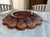 Glass Vintage Indiana Glass Iridescent Gold Carnival Deviled Egg Platter or Relish Plate For Sale - Image 7 of 12
