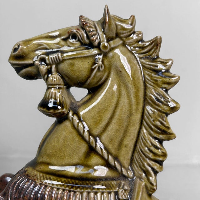 Brown Shigaraki Go Lucky Horse, Japan, 1960s For Sale - Image 8 of 10