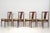 Chairs in Pau Ferro Veneer by Henning Sorensen for Danex, 1960s, Set of 4 For Sale - Image 11 of 11