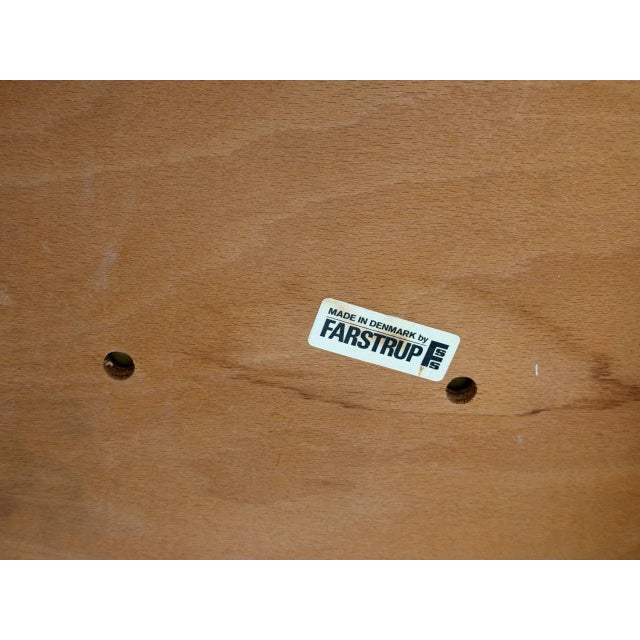 Set of 4 Danish Teak Dining Chairs by Farstrup Mid Century Modern 1960s For Sale In Los Angeles - Image 6 of 8