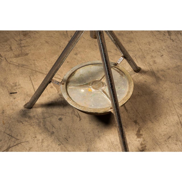Mid 20th Century Vintage Space Age Chrometube Barbershop Coat Tree For Sale - Image 5 of 5