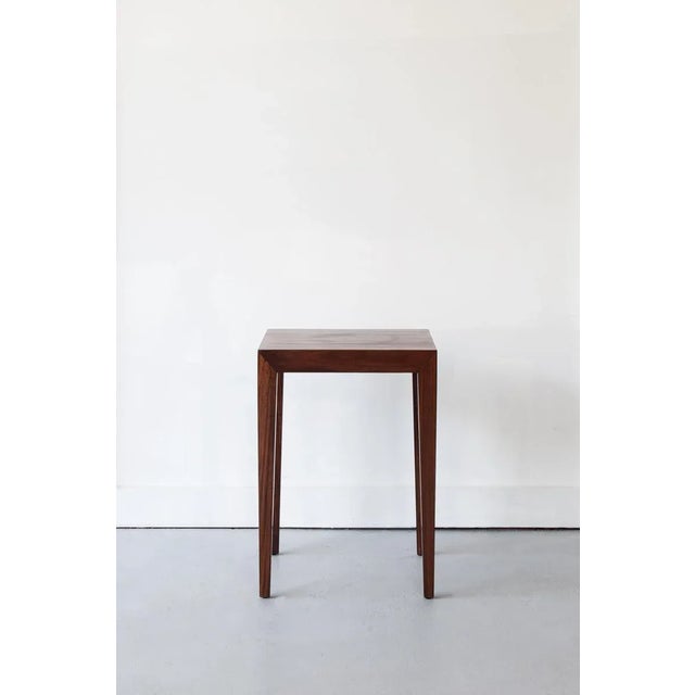 Mid-Century Modern Mid-Century Modern Side Table by Severin Hansen for Haslev Mobelsnedkeri, 1950s For Sale - Image 3 of 8