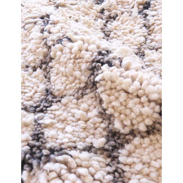 Beige Berber Carpet - 6.8 X 2.4 Ft For Sale - Image 4 of 8