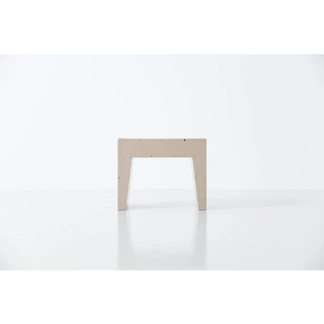 Vintage Dutch Stool by Jan De Jong, 1970 For Sale - Image 10 of 12