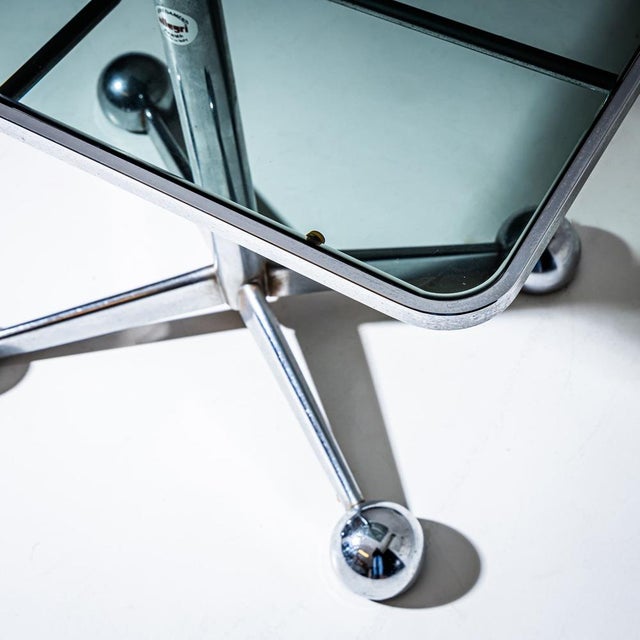 Glass Table by Allegri Parma, Italy, 1960s For Sale - Image 6 of 9