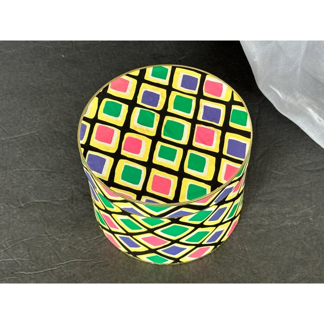 Givenchy Vintage Decorative Box With Lid For Sale - Image 4 of 11