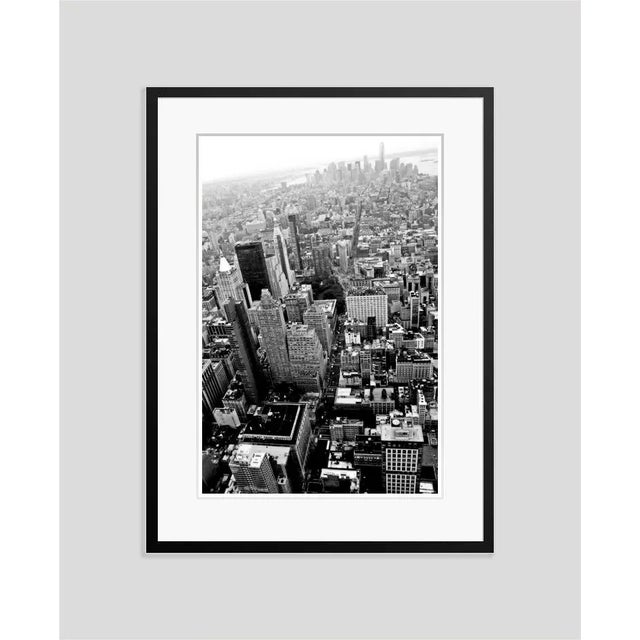 Manhattan Island' by Stuart Möller Portrait photograph of the island of Manhattan and the New York Skyline. 2014, New York...