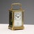 Metal European Travel Clock in Bronze and Glass For Sale - Image 7 of 7