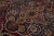 Red Antique Kerman Persian Red Wool Rug With a Multicolored Floral Design For Sale - Image 8 of 11