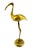 Brass Vintage Mid Century Tall 19-Inch Brass Crane Sculptures, Set of 3 For Sale - Image 8 of 12