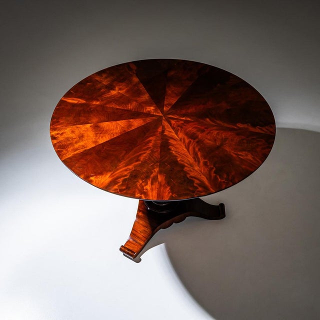 Antique Center Table in Mahogany, 1800s For Sale - Image 6 of 10