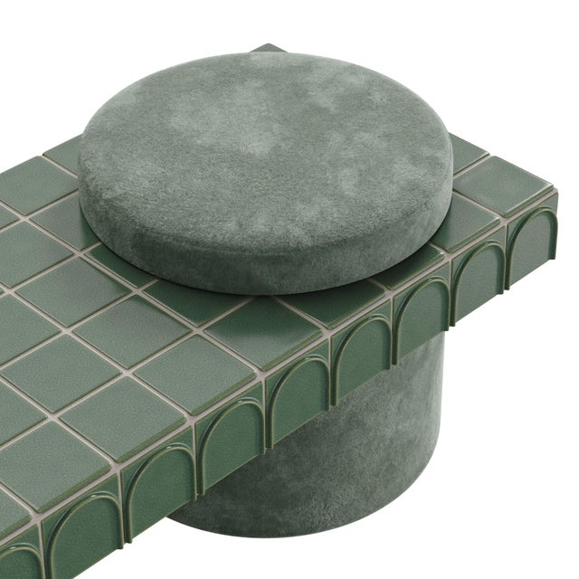 Enigma III Stool Handmade by Malabar For Sale - Image 12 of 18