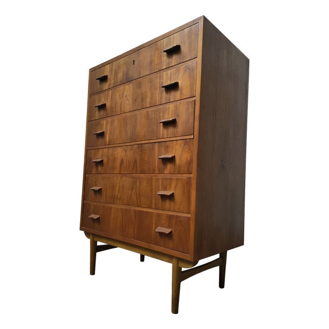 Vintage Danish Chest of Drawers, 1970 For Sale