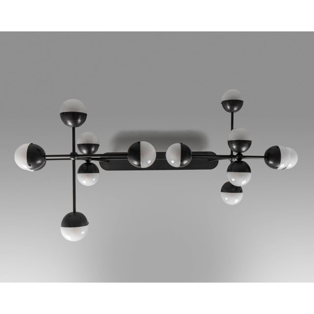 Molecule Linear Chandelier For Sale - Image 9 of 12