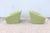 Modern Brad Ascalon for Bernhardt Design Pillar Green Lounge Chairs - a Pair For Sale In New York - Image 6 of 13