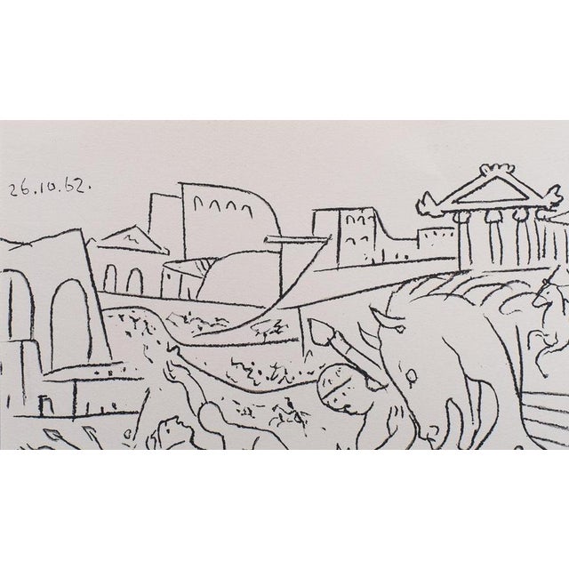 Pablo Picasso, L'enlèvement des Sabines, Nude, Lithograph For Sale - Image 3 of 5