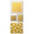 1950s American Patchwork Bowtie Quilt — Sunshine Yellow & White Cotton 35” Square For Sale - Image 6 of 18