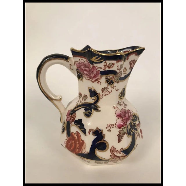 Early 20th Century Masons Ironstone Hydra Jug Mandalay Pattern Chinoiserie For Sale - Image 4 of 7