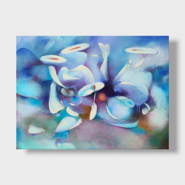 This is a one of a kind abstract expressionist oil painting on wood panel by San Diego artist, Daniel Ketelhut. Its...