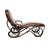 Antique Bentwood and Leather Chaise Lounge, 1880 For Sale - Image 4 of 11
