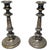 Victorian Pair of Antique Victorian Rococo Revival Silverplate Candlesticks, 12 Inches Tall For Sale - Image 3 of 18