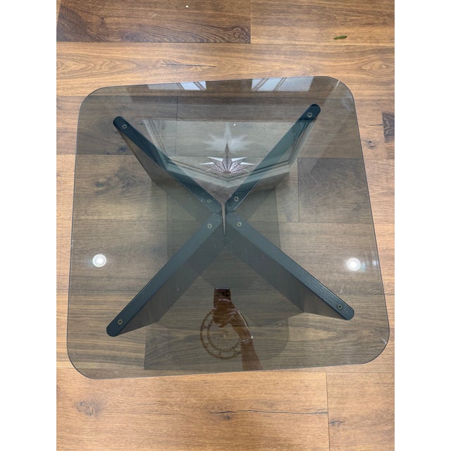 Vintage Ikea Modular Smoked Glass Coffee Table – Convertible 3-Piece Set – Made in SwedenLi For Sale - Image 13 of 18