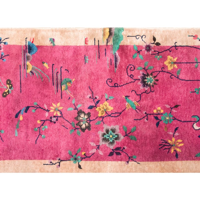 Early 20th Century Chinese Art Deco Rug For Sale - Image 4 of 13