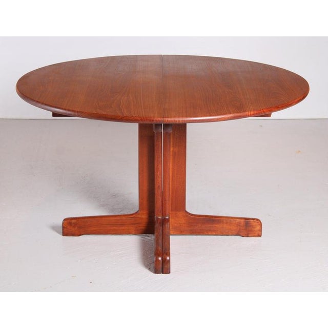 Mid-Century Danish Teak Extending Dining Table, 1960s For Sale - Image 13 of 13