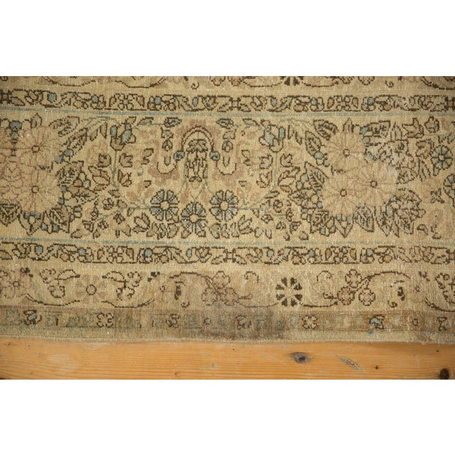 Textile Vintage Distressed Kerman Carpet - 8'7" x 12'4" For Sale - Image 7 of 10