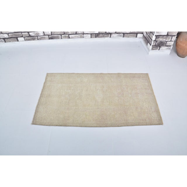 Handmade wool carpet in Turkish Anatolia , Vintage Oushak Rug,Turkish Vintage Anatolian Rug, Handmade wool Rug . One Of...