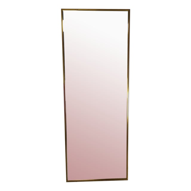 Vintage Golden Mirror, 1970s For Sale